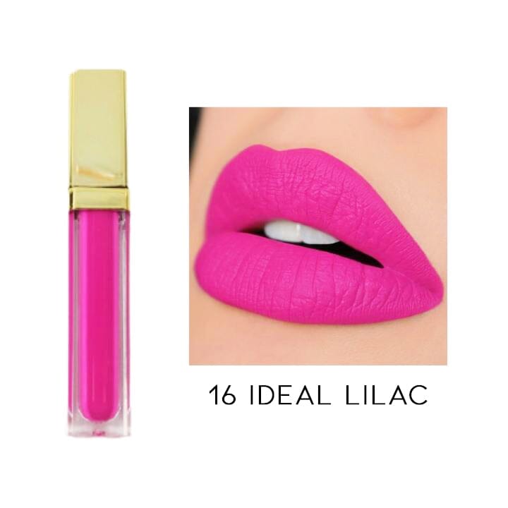 24HRS Waterproof Matte Liquid Lipstick Every Day And Night 16 Ideal Lilac