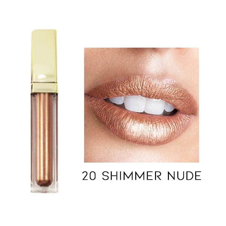 24HRS Waterproof Matte Liquid Lipstick Every Day And Night 20 Shimmer Nude