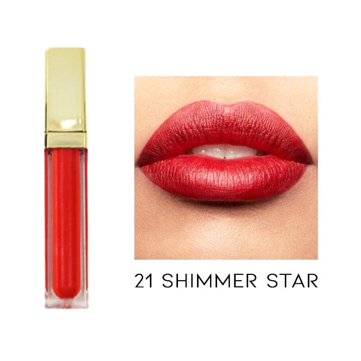 24HRS Waterproof Matte Liquid Lipstick Every Day And Night 21 Shimmer Star