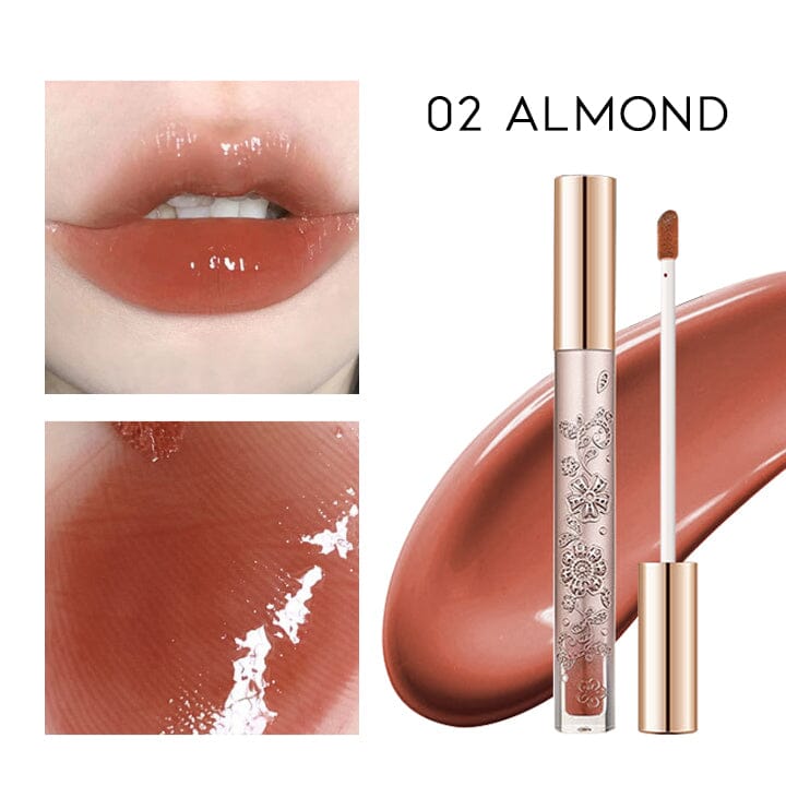 12HRS Hydrating Lip Liquid Jelly Every Day And Night 02 Almond