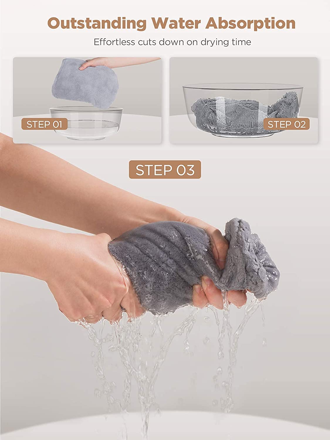 Magic Drying Hair Towel 🕒