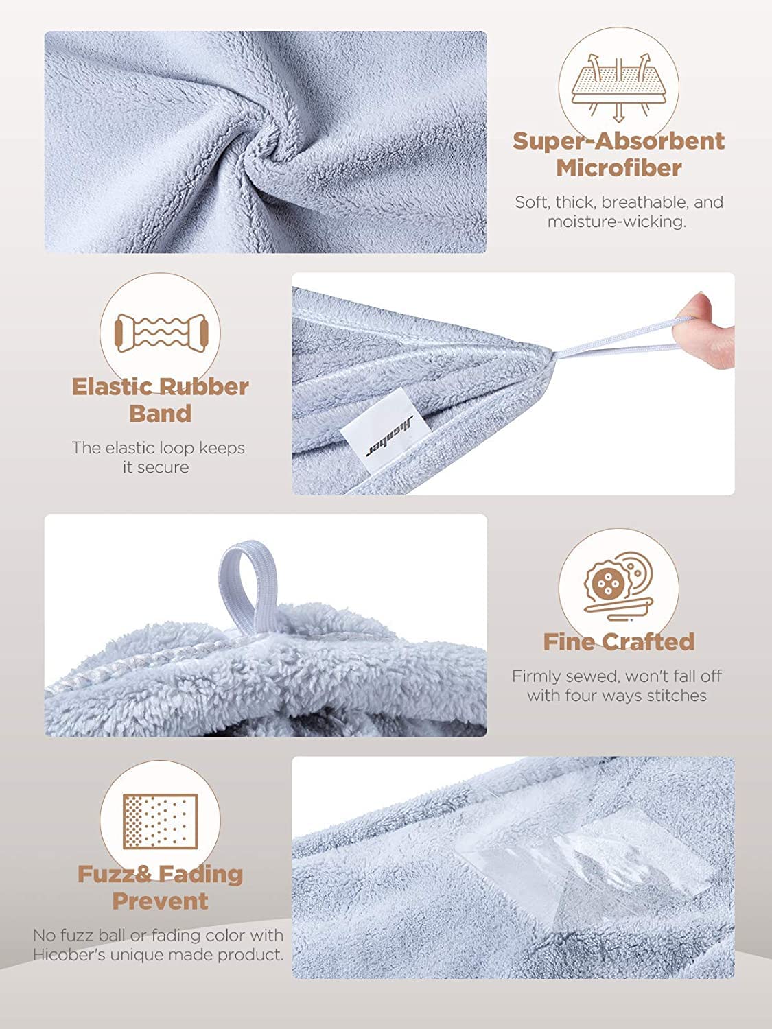 Magic Drying Hair Towel 🕒