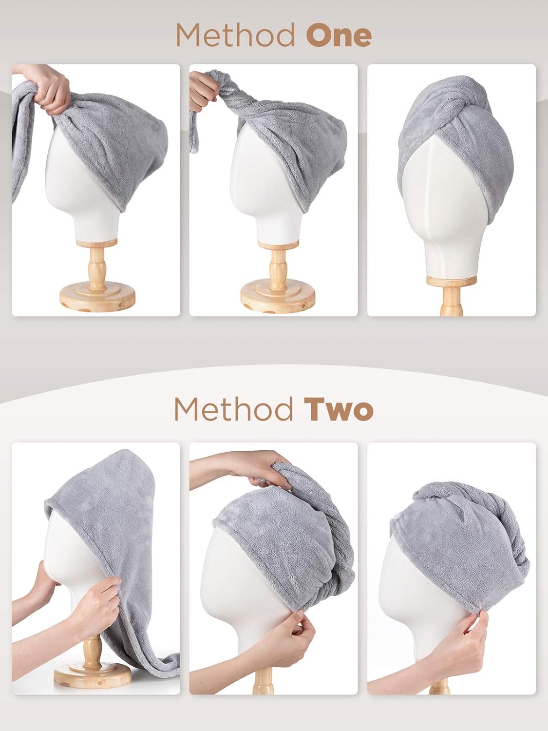 Magic Drying Hair Towel 🕒
