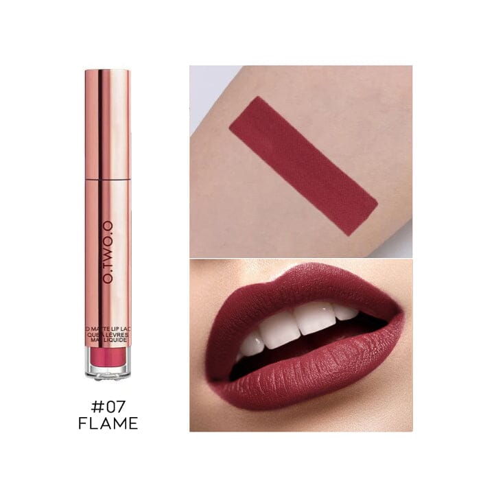 12HRS Ultra Matte Liquid Lipstick Every Day And Night 07 Flame