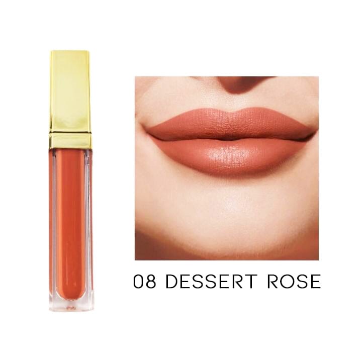 24HRS Waterproof Matte Liquid Lipstick Every Day And Night 08 Dessert Rose