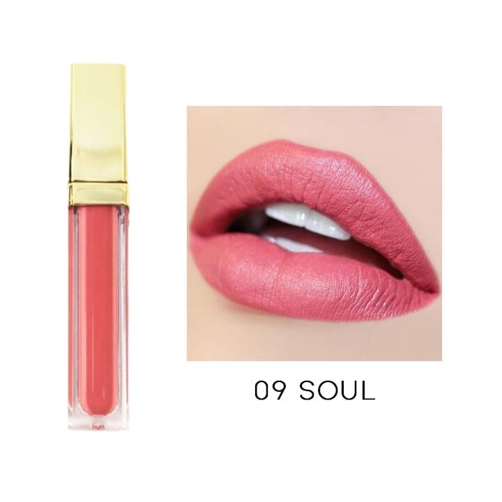 24HRS Waterproof Matte Liquid Lipstick Every Day And Night 09 Soul