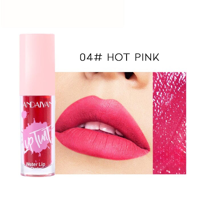 Watery Moisturizing Lip Tint Every Day And Night 04 Hot pink