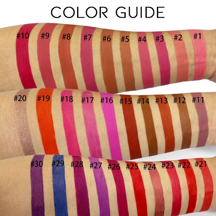 24HRS Waterproof Matte Liquid Lipstick Every Day And Night 